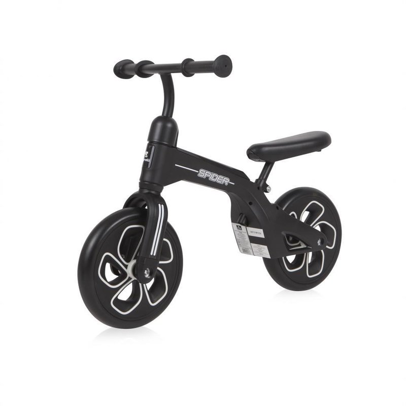 Lorelli - Bicicleta fara pedale Spider , De tranzitie pentru copii, Negru Lorelli - Bicicleta fara pedale Spider , De tranzitie pentru copii, Negru