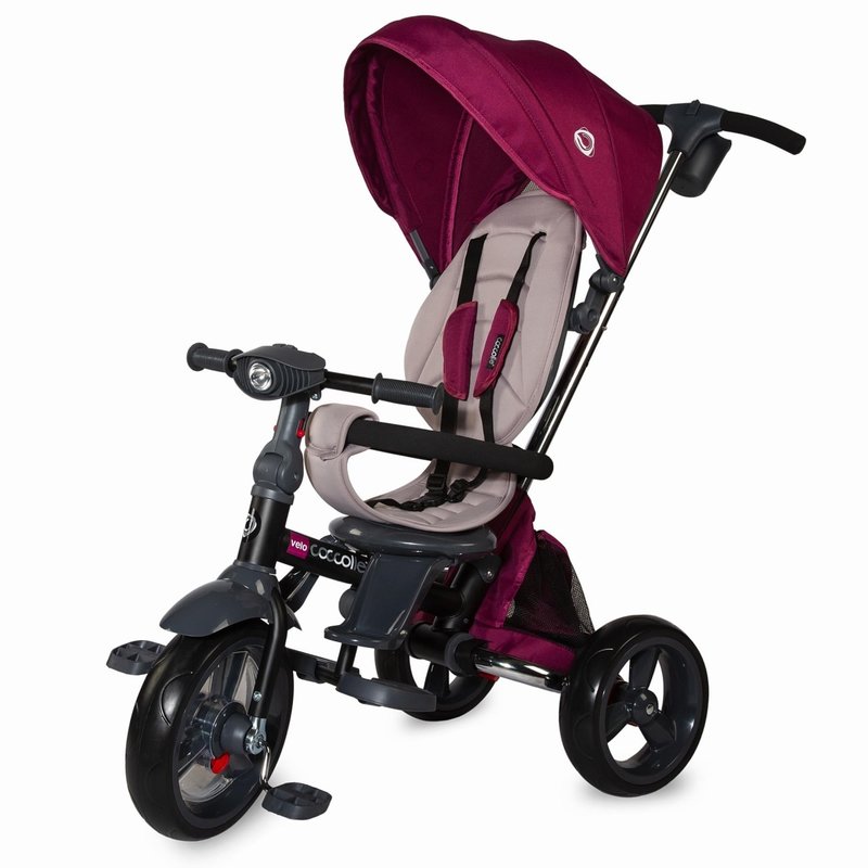Tricicleta multifunctionala 4in1 cu sezut reversibil Coccolle Velo Violet Tricicleta multifunctionala 4in1 cu sezut reversibil Coccolle Velo Violet