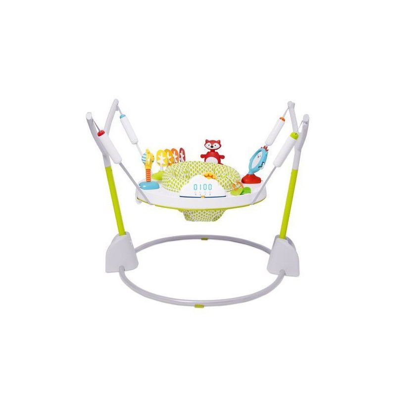 Jumper interactiv, Skip Hop, Pliabil, Cu scaun rotativ 360 grade, Cu peste 20 de activitati, Cu sunete si lumini, 0 luni+, Multicolor Jumper interactiv, Skip Hop, Pliabil, Cu scaun rotativ 360 grade, Cu peste 20 de activitati, Cu sunete si lumini, 0 luni+, Multicolor