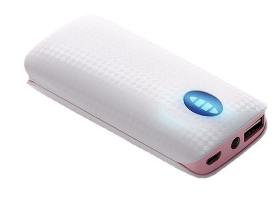 Baterie externa Andowl Q T69 Capacitate mare 5000 mAh Lanterna si Power Bank 2 in 1 Fast Charge