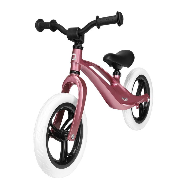 Bicicleta fara pedale, Lionelo, Bart, Usoara, Cu cadru din magneziu, Cu ghidon si sa reglabile, Greutate 3 Kg, 12 inch, Conform cu standardul european de securitate EN71, Bubblegum Bicicleta fara pedale, Lionelo, Bart, Usoara, Cu cadru din magneziu, Cu ghidon si sa reglabile, Greutate 3 Kg, 12 inch, Conform cu standardul european de securitate EN71, Bubblegum