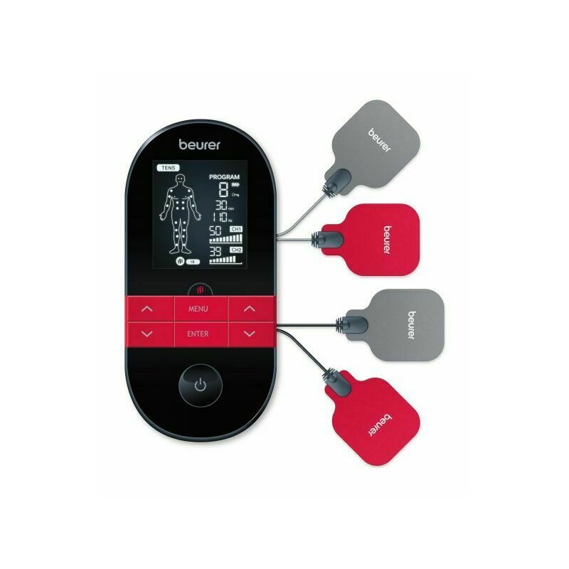 BEURER - Dispozitiv digital TENS/EMS cu funcție de încălzire EM59 BEURER - Dispozitiv digital TENS/EMS cu funcție de încălzire EM59