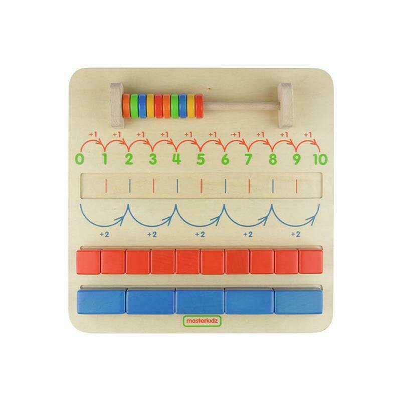 Joc de numarat Numere pare si impare, din lemn, +3 ani, Masterkidz Joc de numarat Numere pare si impare, din lemn, +3 ani, Masterkidz