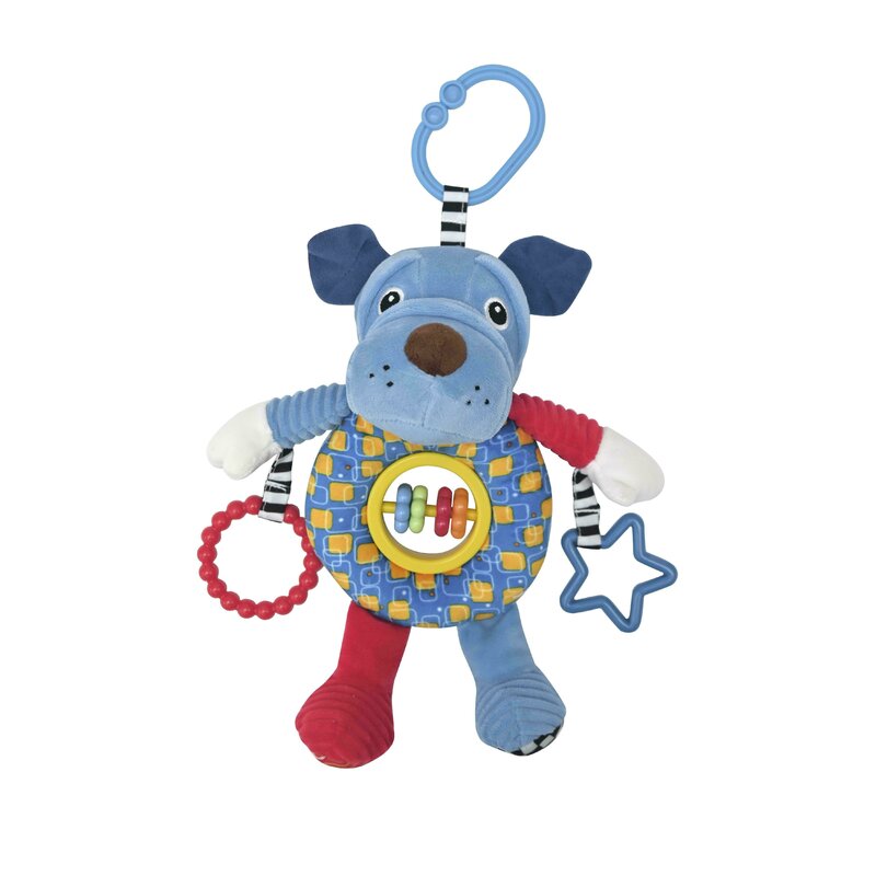 Lorelli Toys - Jucarie carucior Catelus Cu activitati, 24 cm din Plus Lorelli Toys - Jucarie carucior Catelus Cu activitati, 24 cm din Plus