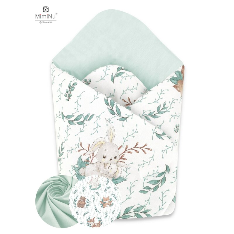 Paturica de infasat, MimiNu, Cu doua fete, Cu multiple utilizari, Cu inchidere arici velcro, Dimensiune 75x75 cm, Din bumbac certificat Oeko Tex Standard 100, Lulu Natural Paturica de infasat, MimiNu, Cu doua fete, Cu multiple utilizari, Cu inchidere arici velcro, Dimensiune 75x75 cm, Din bumbac certificat Oeko Tex Standard 100, Lulu Natural