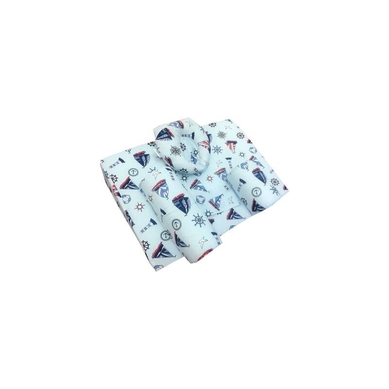 Set antiregurgitare si pozitionare DeLuxe cu plan inclinat pentru bebelusi Deseda Marin Set antiregurgitare si pozitionare DeLuxe cu plan inclinat pentru bebelusi Deseda Marin