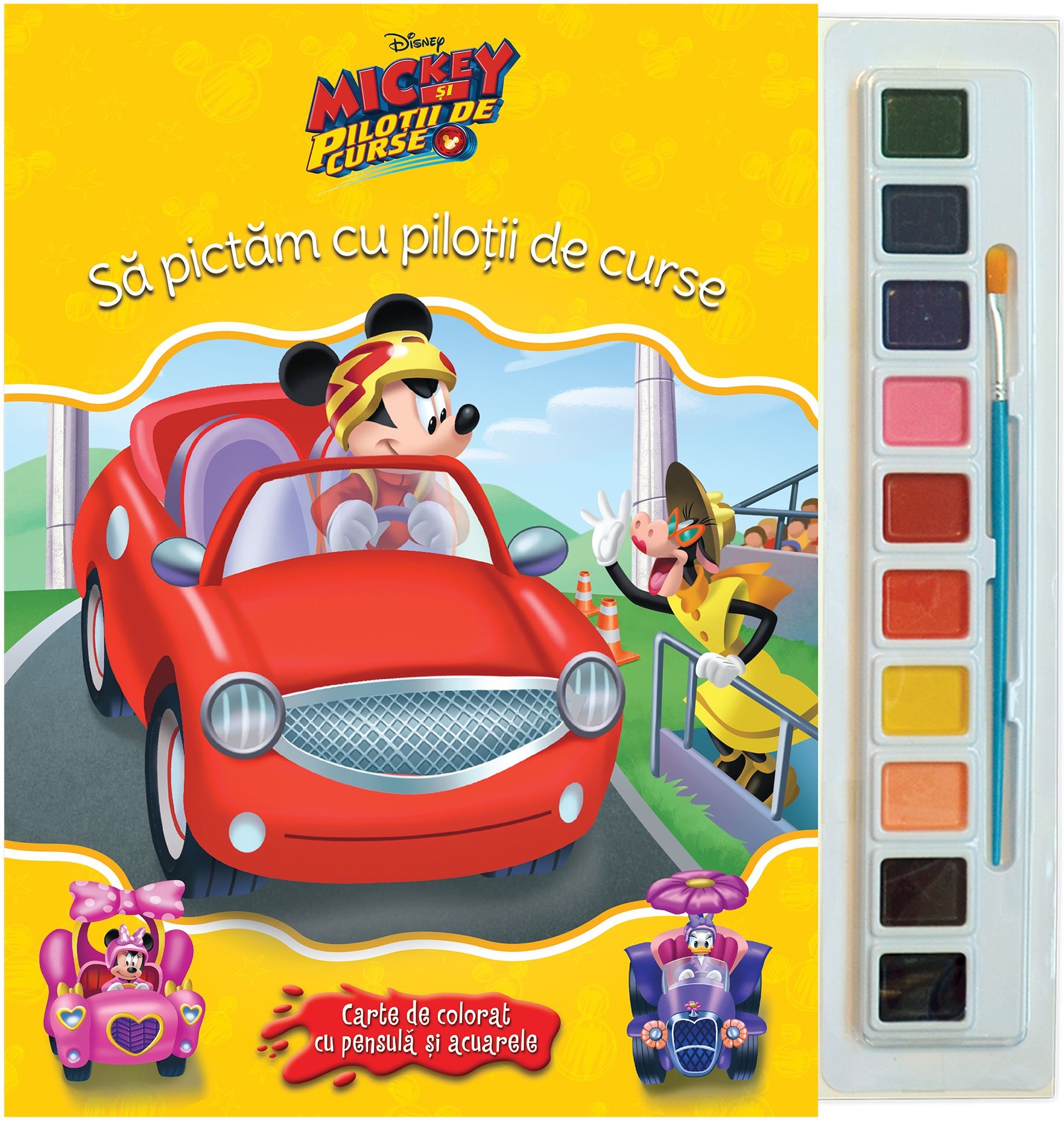 Disney. Mickey si pilotii de curse. Sa pictam cu pilotii de curse | Disney. Mickey si pilotii de curse. Sa pictam cu pilotii de curse |