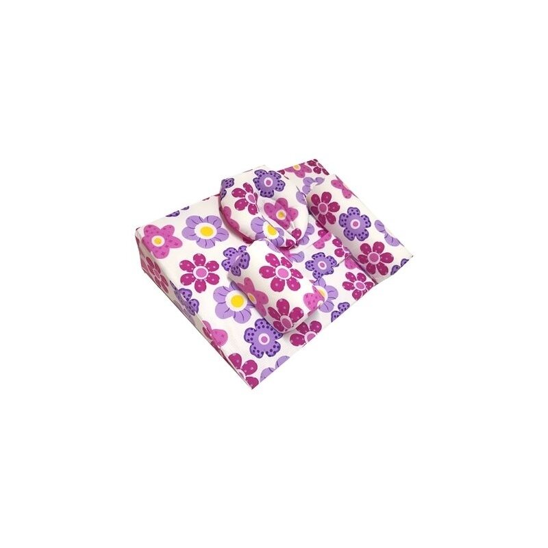 Set antiregurgitare si pozitionare cu plan inclinat pentru bebelusi Deseda Floricele Set antiregurgitare si pozitionare cu plan inclinat pentru bebelusi Deseda Floricele