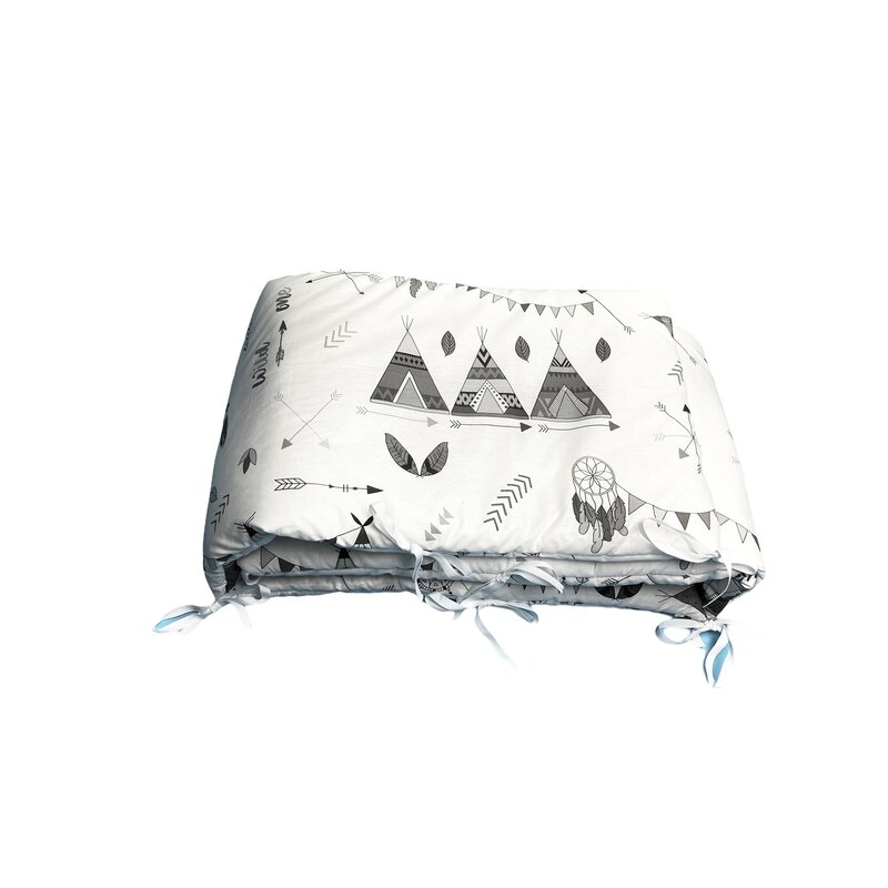 Aparatori laterale protectii laterale pat pufoase 140x70 cm h35cm Deseda Corturi de indian gri Aparatori laterale protectii laterale pat pufoase 140x70 cm h35cm Deseda Corturi de indian gri