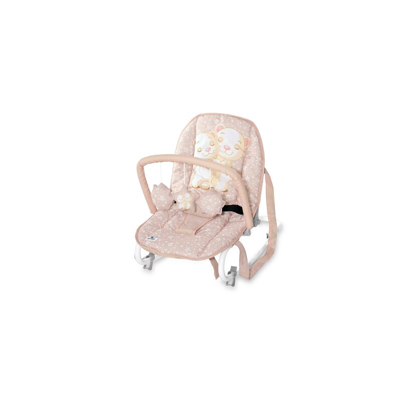 Lorelli - Fotoliu Balansoar Eliza , Cameo Hug, Cu bara detasabila, Reglabil, 68x39 cm, Roz Lorelli - Fotoliu Balansoar Eliza , Cameo Hug, Cu bara detasabila, Reglabil, 68x39 cm, Roz