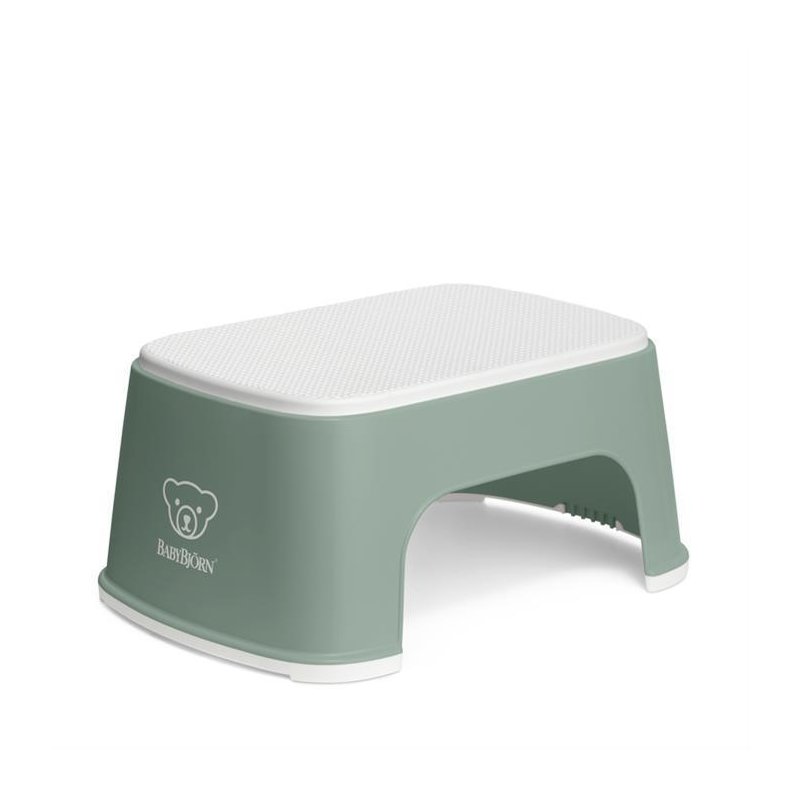 BabyBjorn – Treapta inaltator pentru baie – Step Stool – Deep Green / White BabyBjorn – Treapta inaltator pentru baie – Step Stool – Deep Green / White