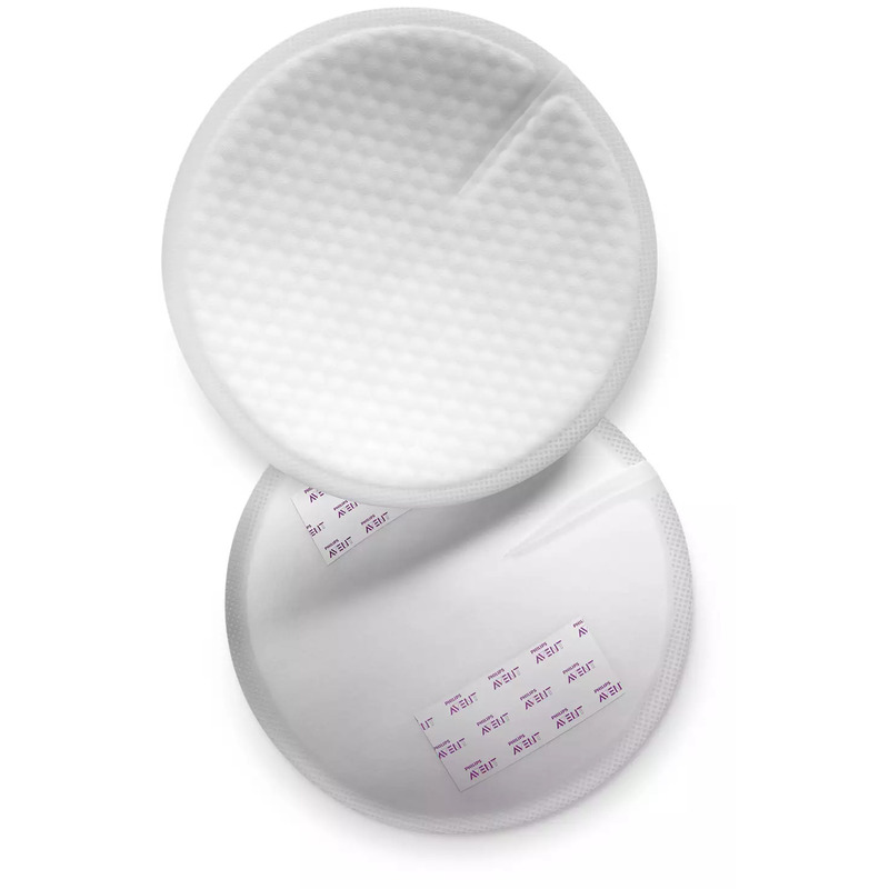 Tampoane pentru san, Philips Avent, 13 cm, Ambalate individual, 100 buc., Alb Tampoane pentru san, Philips Avent, 13 cm, Ambalate individual, 100 buc., Alb
