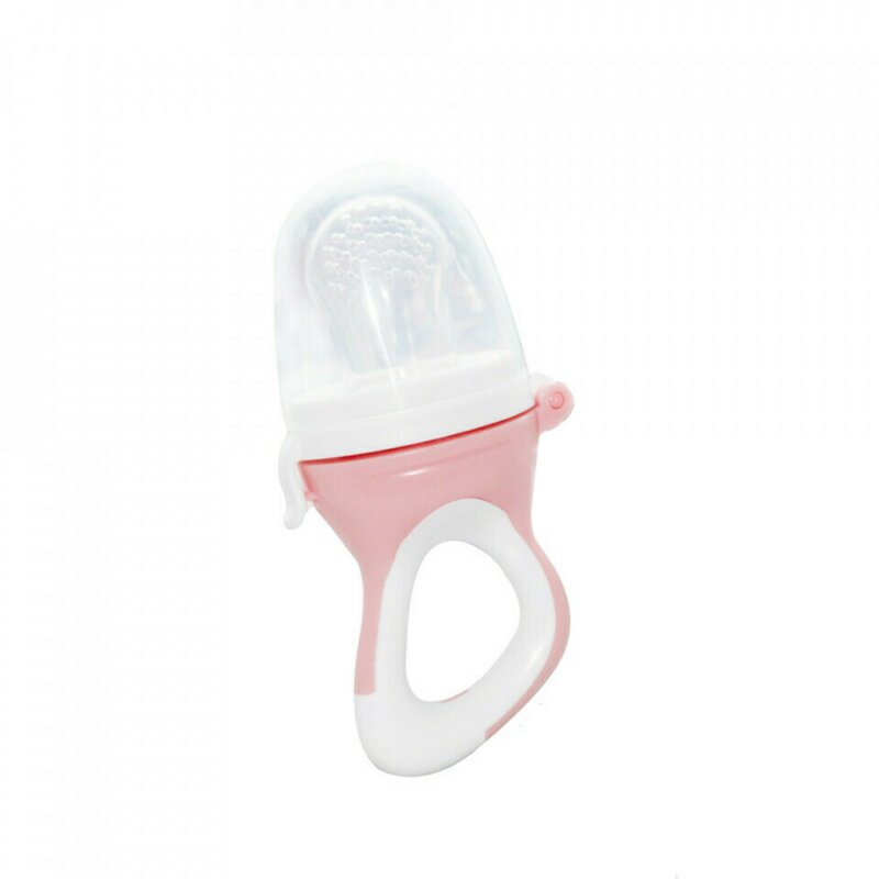 Dispozitiv de hranire, BabyJem, Fruits and Vegetables, Din silicon, Fara BPA, Roz Dispozitiv de hranire, BabyJem, Fruits and Vegetables, Din silicon, Fara BPA, Roz