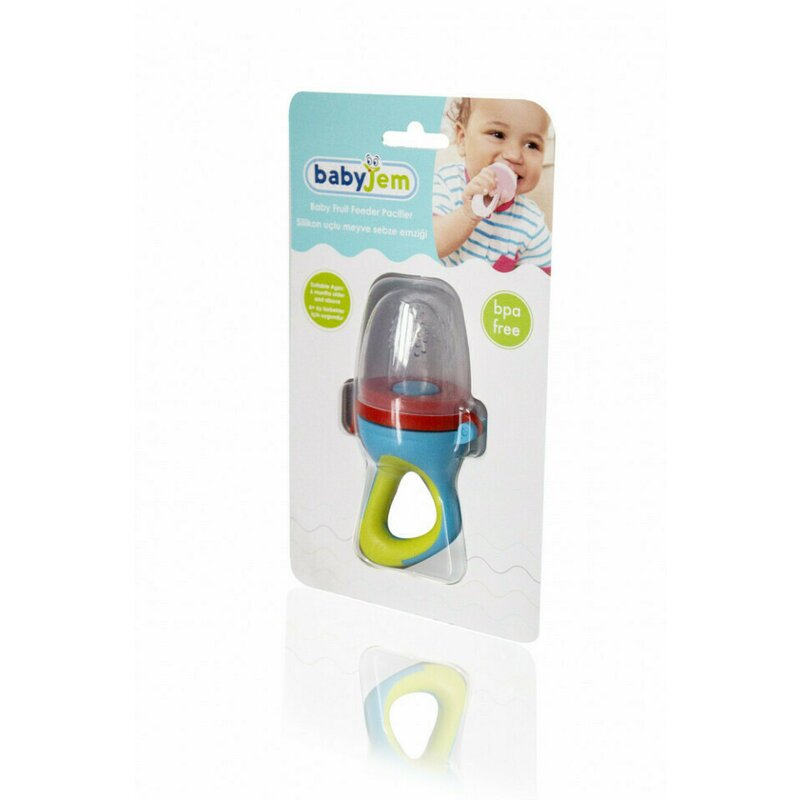 Dispozitiv de hranire din silicon BabyJem Fruits and Vegetables (Culoare: Bleu) Dispozitiv de hranire din silicon BabyJem Fruits and Vegetables (Culoare: Bleu)