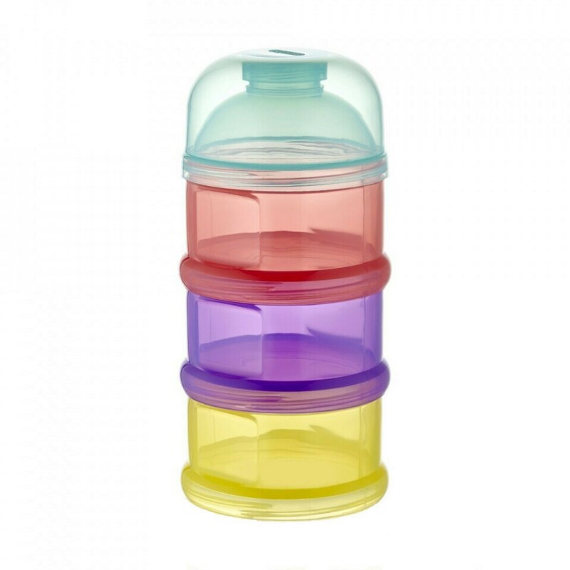Recipient lapte praf, BabyJem, Cu 3 compartimente, Fara BPA, 0 luni +, Fara BPA, 0 luni +, Multicolor Recipient lapte praf, BabyJem, Cu 3 compartimente, Fara BPA, 0 luni +, Fara BPA, 0 luni +, Multicolor