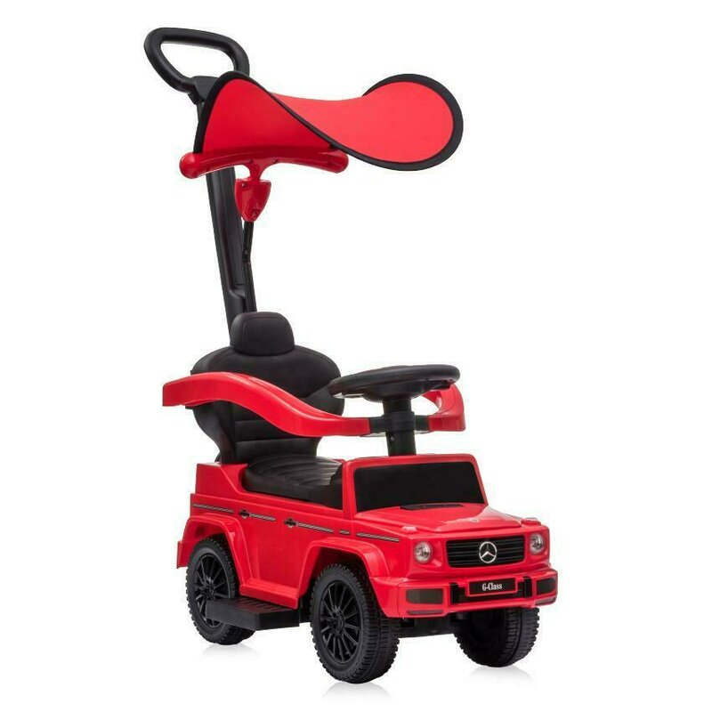 Lorelli - Masinuta de teren, Mercedes-Benz G350D, maner parental, copertina, Red Lorelli - Masinuta de teren, Mercedes-Benz G350D, maner parental, copertina, Red