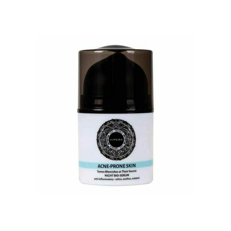 Ser BIO de noapte, Cos-Medica, pentru ten gras & acneic, Vipera, 30ml Ser BIO de noapte, Cos-Medica, pentru ten gras & acneic, Vipera, 30ml