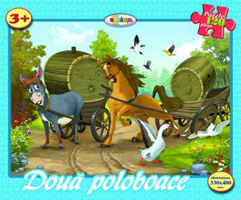 Puzzle 120 de piese - Doua poloboace | Dorinta