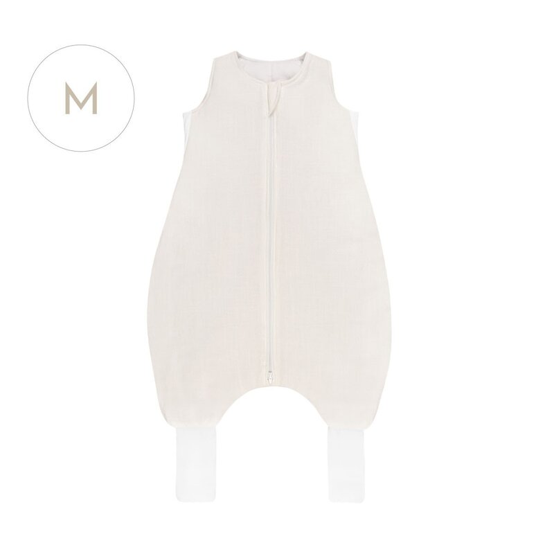 Babysteps - Sac de dormit cu picioare, in si vascoza 0.5 Tog, Iniana Sepia Rose, M, 3 ani+ Babysteps - Sac de dormit cu picioare, in si vascoza 0.5 Tog, Iniana Sepia Rose, M, 3 ani+
