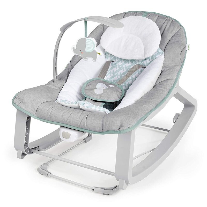 InGenuity - Leagan Balansoar Keep Cozy Weaver Cu vibratii, 3 in 1, Cu bara detasabila, 65x51 cm InGenuity - Leagan Balansoar Keep Cozy Weaver Cu vibratii, 3 in 1, Cu bara detasabila, 65x51 cm