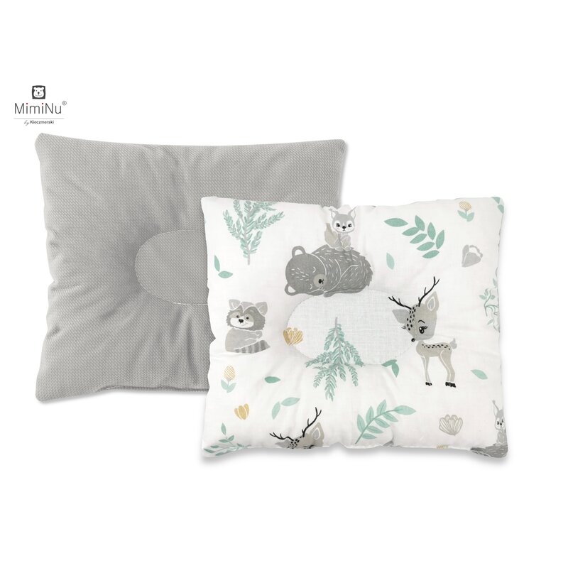 Perna bebelus, MimiNu, Profilata, Cu doua fete, Cu functie anti-soc, Pufoasa, Din catifea si bumbac, Materiale certificate Oeko Tex Standard 100, 23x26 cm, Velvet Forest Friends Mint Perna bebelus, MimiNu, Profilata, Cu doua fete, Cu functie anti-soc, Pufoasa, Din catifea si bumbac, Materiale certificate Oeko Tex Standard 100, 23x26 cm, Velvet Forest Friends Mint