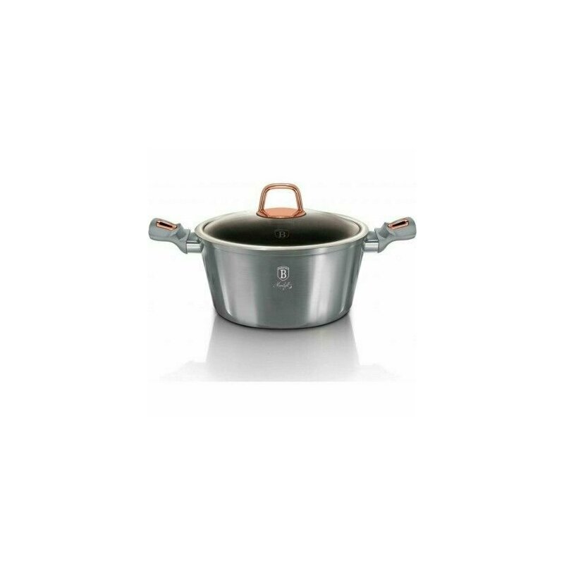 Cratita cu capac 6.1 Litri, Berlinger Haus, 28 cm, Moonlight Edition Line, BH 6013 Cratita cu capac 6.1 Litri, Berlinger Haus, 28 cm, Moonlight Edition Line, BH 6013