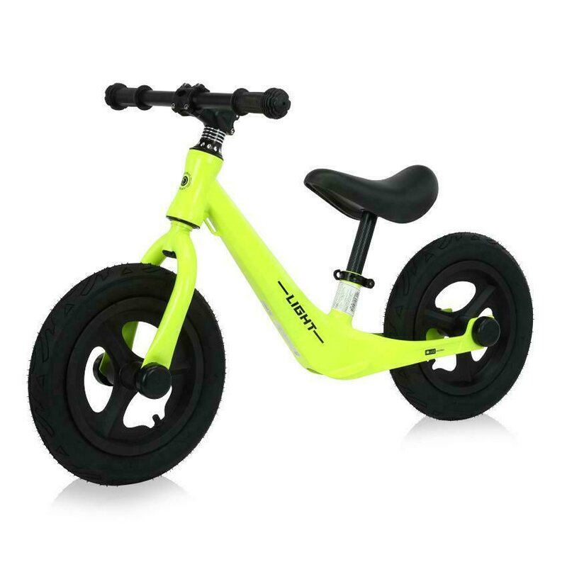 Lorelli - Bicicleta de echilibru, Light Air, 2-5 Ani, Lemon Lime Lorelli - Bicicleta de echilibru, Light Air, 2-5 Ani, Lemon Lime