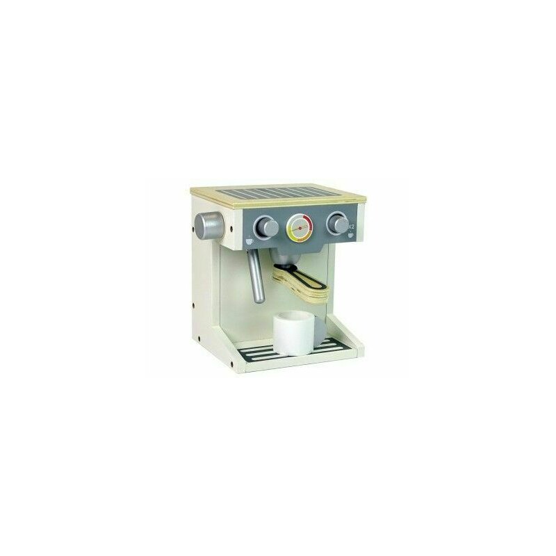 Aparat de cafea pentru copii, espressor din lemn de jucarie, LeanToys, 9248 Aparat de cafea pentru copii, espressor din lemn de jucarie, LeanToys, 9248
