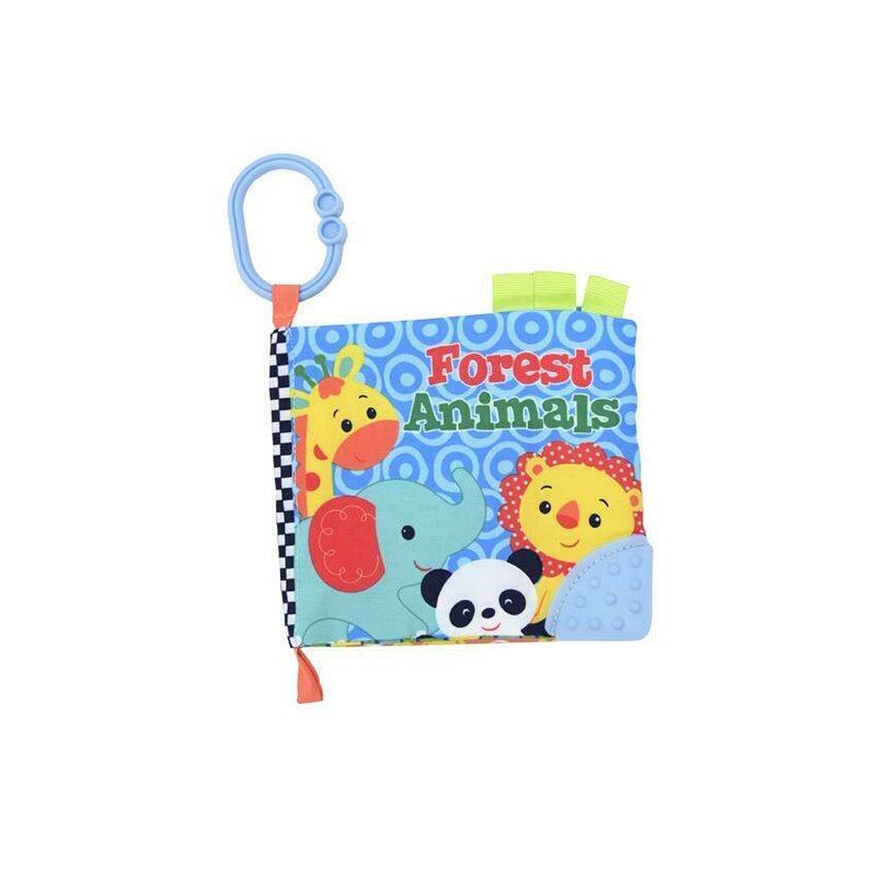 Lorelli Toys - Jucarie carucior Carticica interactiva Animale salbatice, Multicolor Lorelli Toys - Jucarie carucior Carticica interactiva Animale salbatice, Multicolor