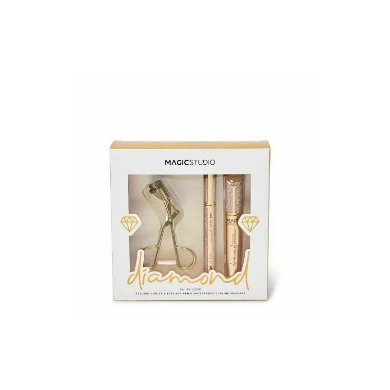 Magic studio - Kit 3 produse cosmetice pentru ochi Diamond Shiny Look MS50590 Magic studio - Kit 3 produse cosmetice pentru ochi Diamond Shiny Look MS50590