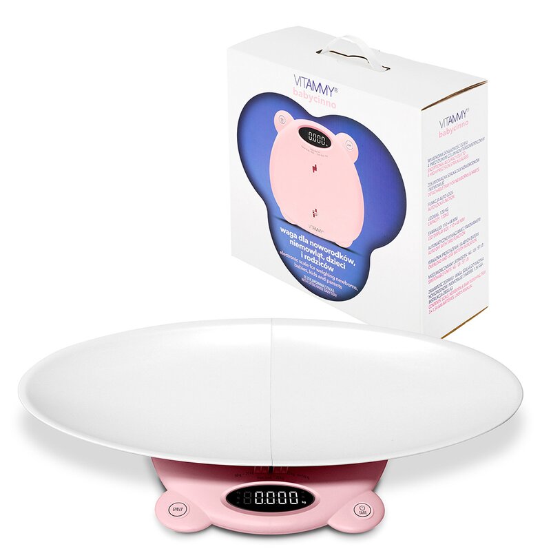 Vitammy - Cantar electronic Babycinno, 4 in 1, pentru nou-nascuti, bebelusi, copii si adulti, tava... Vitammy - Cantar electronic Babycinno, 4 in 1, pentru nou-nascuti, bebelusi, copii si adulti, tava...
