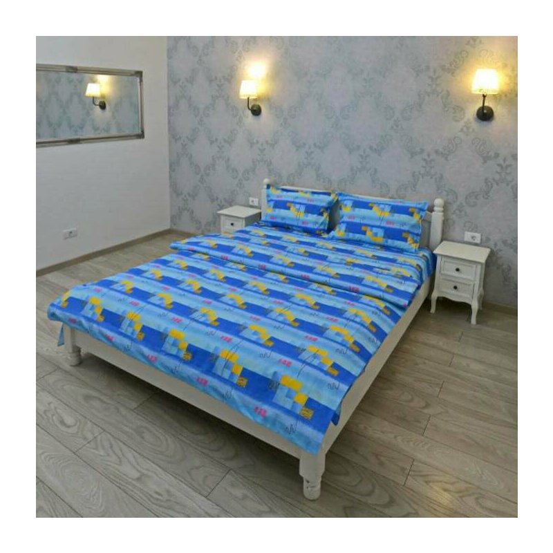 Lenjerie pentru 2 persoane Somnart Ultrasleep XXL, bumbac 100%, albastru Lenjerie pentru 2 persoane Somnart Ultrasleep XXL, bumbac 100%, albastru