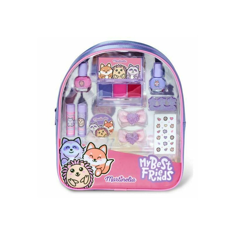 Martinelia - Set produse cosmetice cu rucsac My Best Friends 11948 Martinelia - Set produse cosmetice cu rucsac My Best Friends 11948