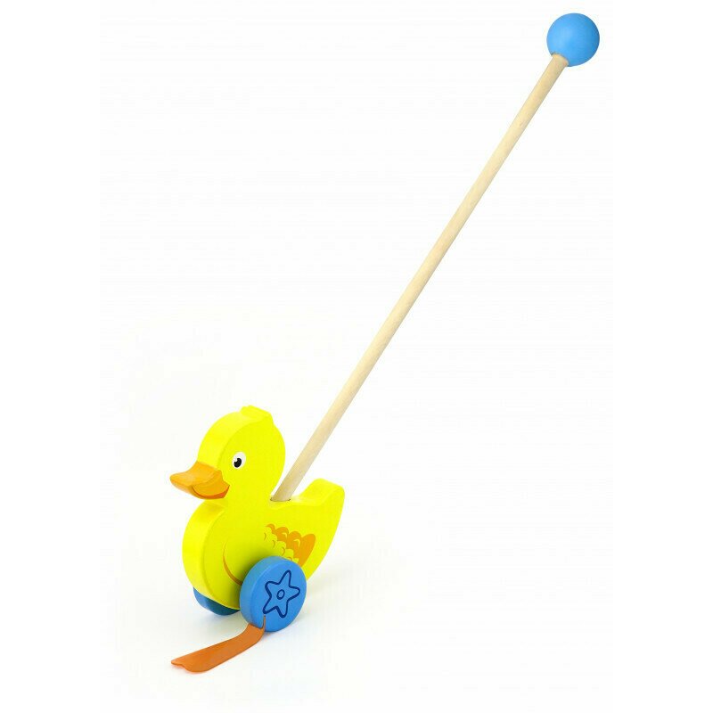 Jucarie de impins, Viga, Ratusca, Viga, Potrivita pentru 18 luni + Jucarie de impins, Viga, Ratusca, Viga, Potrivita pentru 18 luni +