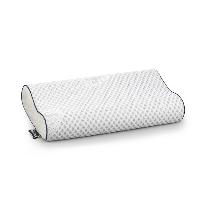 Perna anatomica cu memorie Somnart Silver Memory, laterala 3D, husa detasabila si lavabila, ioni de argint, 30x50 Perna anatomica cu memorie Somnart Silver Memory, laterala 3D, husa detasabila si lavabila, ioni de argint, 30x50