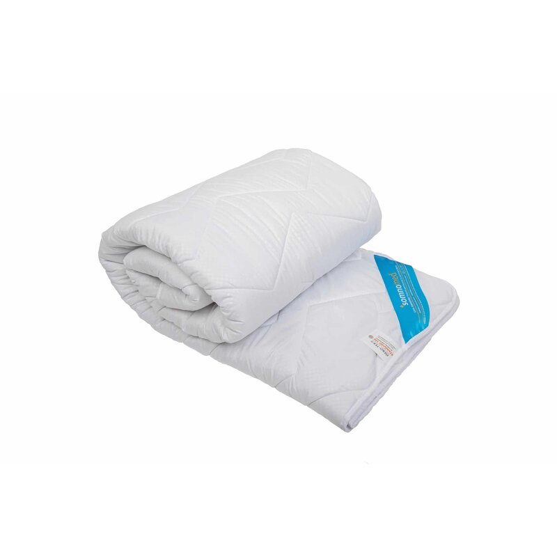 Pilota antiacarieni si antifungi, Somnomed, microfibra alba, 200x220, umplutura de primavara-toamna, 200 gsm Pilota antiacarieni si antifungi, Somnomed, microfibra alba, 200x220, umplutura de primavara-toamna, 200 gsm