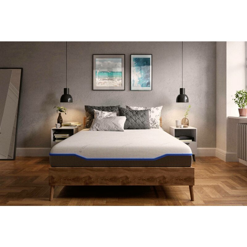 Saltea cu memorie și arcuri individuale Domine Tencel Ultra Pocket Multilayer 90x200, înălțime 24 cm, husă detașabilă, fermitate medie Saltea cu memorie și arcuri individuale Domine Tencel Ultra Pocket Multilayer 90x200, înălțime 24 cm, husă detașabilă, fermitate medie
