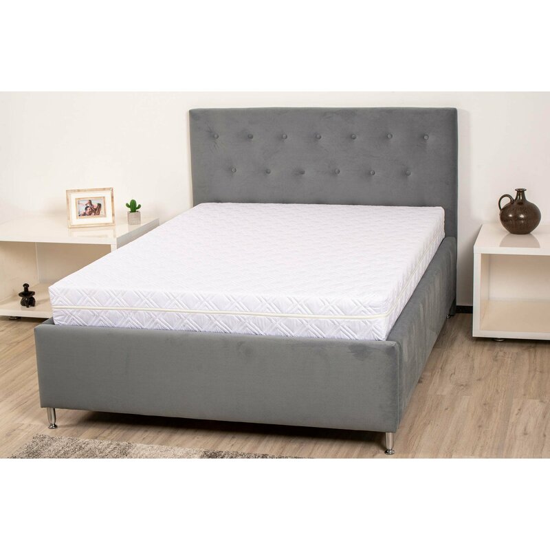 Saltea cu spumă poliuretanică 7 Zone SOMNART 180x200, înălțime 17 cm, ortopedică, husă detașabilă cu fermoar, fermitate medie Saltea cu spumă poliuretanică 7 Zone SOMNART 180x200, înălțime 17 cm, ortopedică, husă detașabilă cu fermoar, fermitate medie