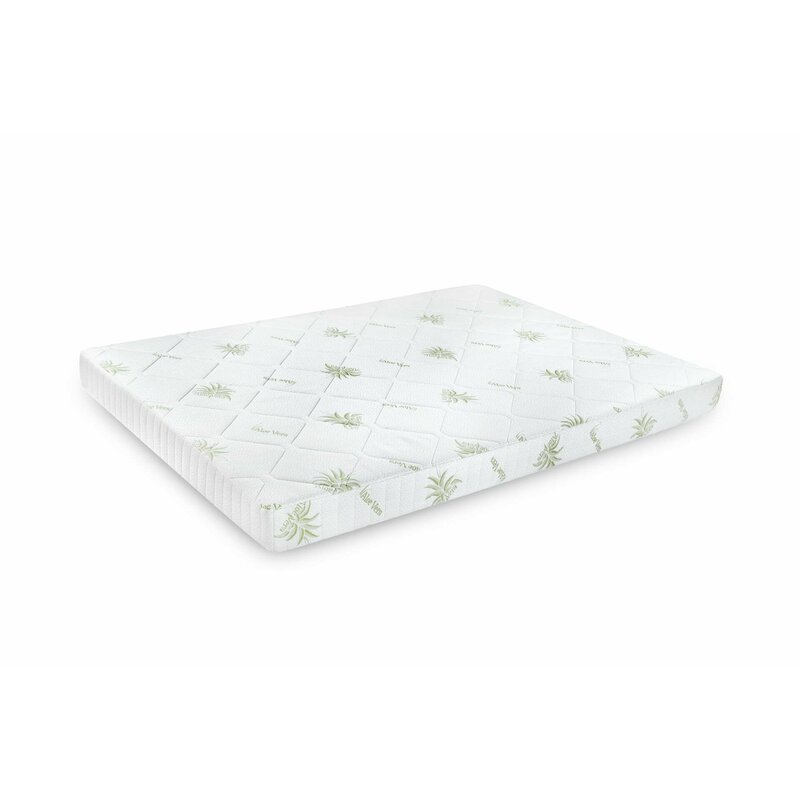 Saltea cu spuma poliuretanica Somnart FermiMax Aloe Vera 160x200, inaltime 15 cm, husa lavabila si detasabila cu fermoar, fermitate ridicata Saltea cu spuma poliuretanica Somnart FermiMax Aloe Vera 160x200, inaltime 15 cm, husa lavabila si detasabila cu fermoar, fermitate ridicata