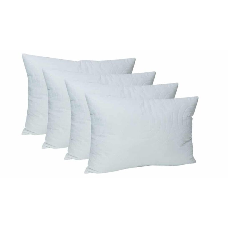 Set 4 perne moi, joase, matlasate, lavabile la masina de spalat la 60 de grade, Confort Somnart, 70x70 cm Set 4 perne moi, joase, matlasate, lavabile la masina de spalat la 60 de grade, Confort Somnart, 70x70 cm