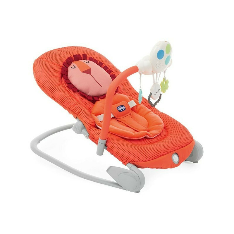 Balansoar, Chicco, Balloon Froggy, Cu vibratii, muzica si lumini, Reglabil in 4 pozitii, Greutate maxima 18 kg, 0 luni +, Portocaliu Balansoar, Chicco, Balloon Froggy, Cu vibratii, muzica si lumini, Reglabil in 4 pozitii, Greutate maxima 18 kg, 0 luni +, Portocaliu