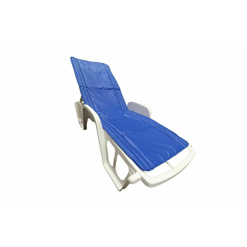 Saltea cu interior vatelină Somnart 60x190, înălțime 1 cm, pentru șezlong, două segmente, husă impermeabilă, culoare bleumarin Saltea cu interior vatelină Somnart 60x190, înălțime 1 cm, pentru șezlong, două segmente, husă impermeabilă, culoare bleumarin