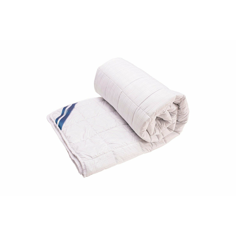 Pilota matlasata Somnart, 150x200 cm, microfibra cu fibre de carbon, umplutura usoara 120 gsm, pentru vara Pilota matlasata Somnart, 150x200 cm, microfibra cu fibre de carbon, umplutura usoara 120 gsm, pentru vara
