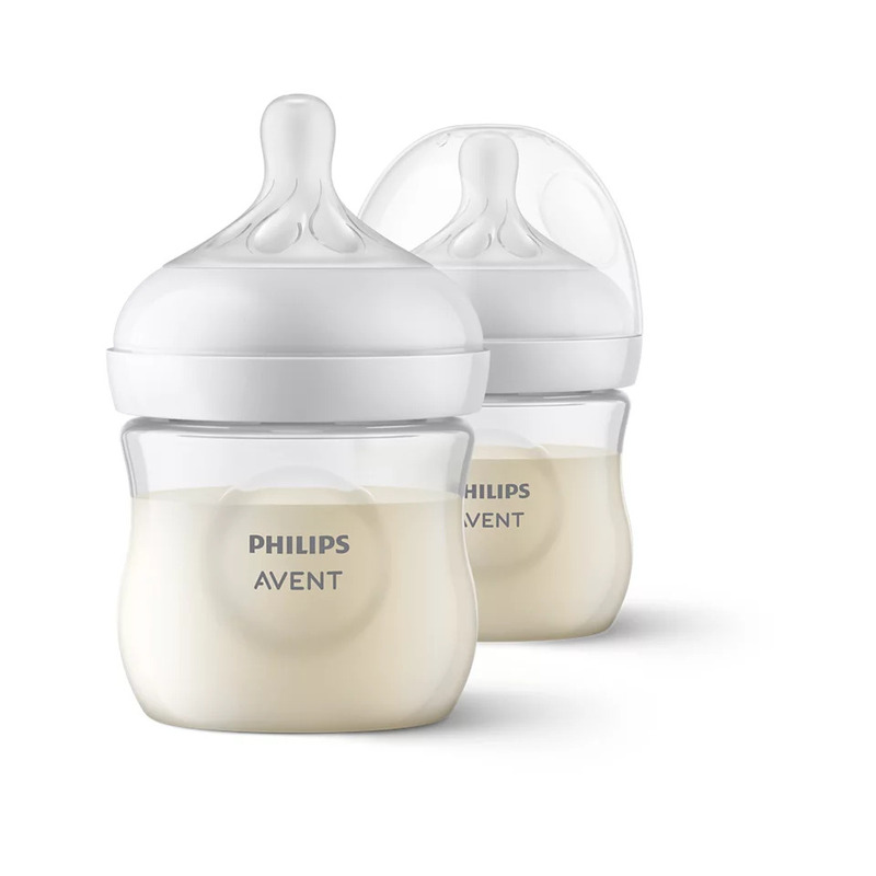 Biberon anticolici, Philips Avent, Natural Response, 125 ml, 0 luni+, 2 bucati, Alb Biberon anticolici, Philips Avent, Natural Response, 125 ml, 0 luni+, 2 bucati, Alb