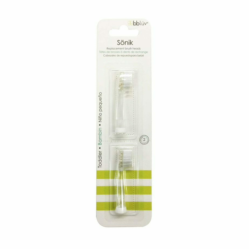 Set capete de schimb, BBluv, Pentru periuta electrica, Sonik, 0-18 luni, 2 bucati, Transparent Set capete de schimb, BBluv, Pentru periuta electrica, Sonik, 0-18 luni, 2 bucati, Transparent