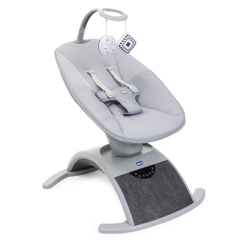 Balansoar, Chicco, Comfy Wave, Cu spatar reglabil, Cu 8 miscari de balansare, 5 viteze, Cu melodii si timer, Cu jucarii reversibile, Greutate maxima 9 kg, 77 x 29 x 45 cm, 0 luni+, Gri Balansoar, Chicco, Comfy Wave, Cu spatar reglabil, Cu 8 miscari de balansare, 5 viteze, Cu melodii si timer, Cu jucarii reversibile, Greutate maxima 9 kg, 77 x 29 x 45 cm, 0 luni+, Gri