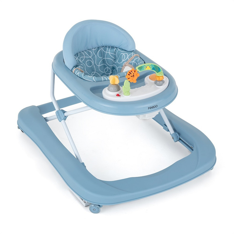 Premergator, Feedo, Pliabil, Cu panou de joaca inclus, Cu inaltime reglabila in 3 pozitii, Cu sistem de franare, Dezvolta abilitatile motorii si senzoriale, Greutate maxima suportata 12 kg, 6 luni+, Albastru Premergator, Feedo, Pliabil, Cu panou de joaca inclus, Cu inaltime reglabila in 3 pozitii, Cu sistem de franare, Dezvolta abilitatile motorii si senzoriale, Greutate maxima suportata 12 kg, 6 luni+, Albastru