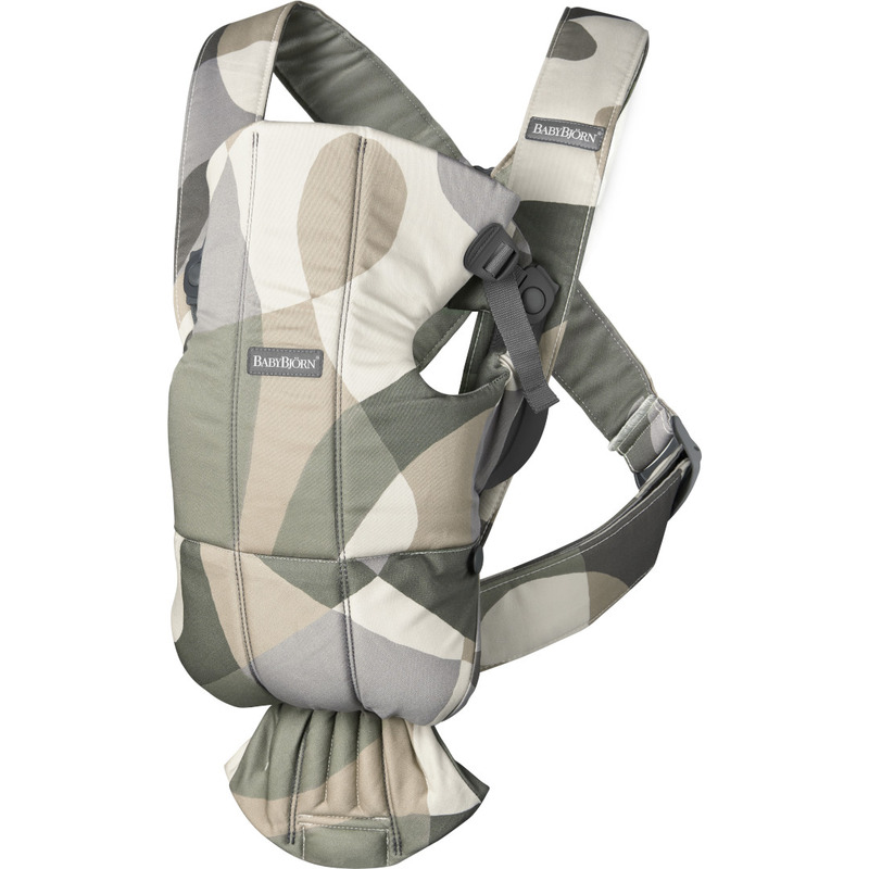 BabyBjorn - Marsupiu anatomic cu multiple pozitii de purtare Mini Khaki/Green Bumbac BabyBjorn - Marsupiu anatomic cu multiple pozitii de purtare Mini Khaki/Green Bumbac