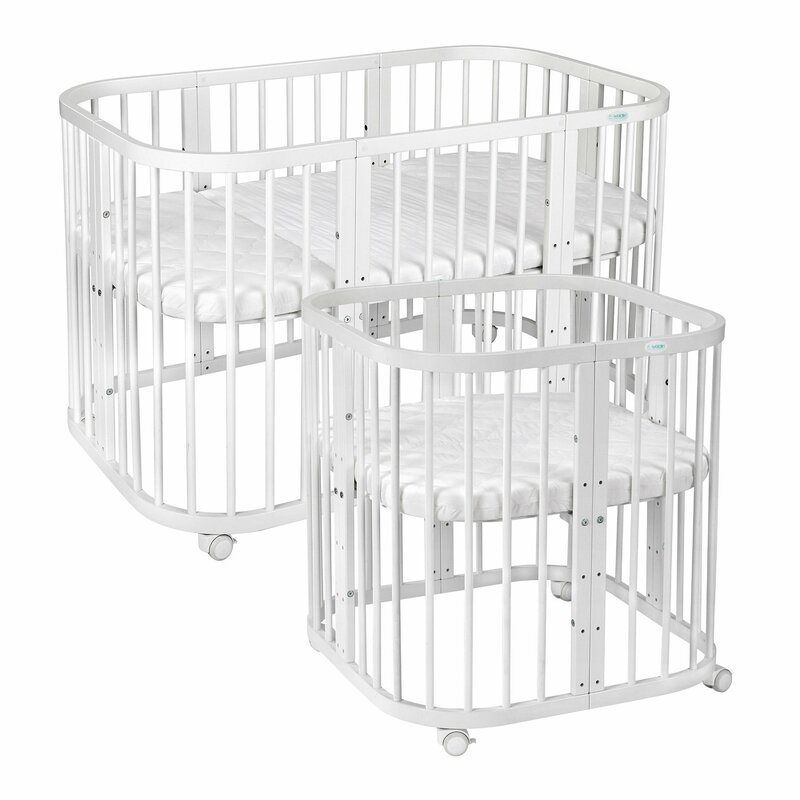 Patut Evolutiv pentru Copii, Multifunctional, 7in1, Saltele Incluse, Transformabil, Masa de Schimbat, Co-Sleeping, Tarc de Joaca, Birou, Scaune, Waldin, Alb Patut Evolutiv pentru Copii, Multifunctional, 7in1, Saltele Incluse, Transformabil, Masa de Schimbat, Co-Sleeping, Tarc de Joaca, Birou, Scaune, Waldin, Alb