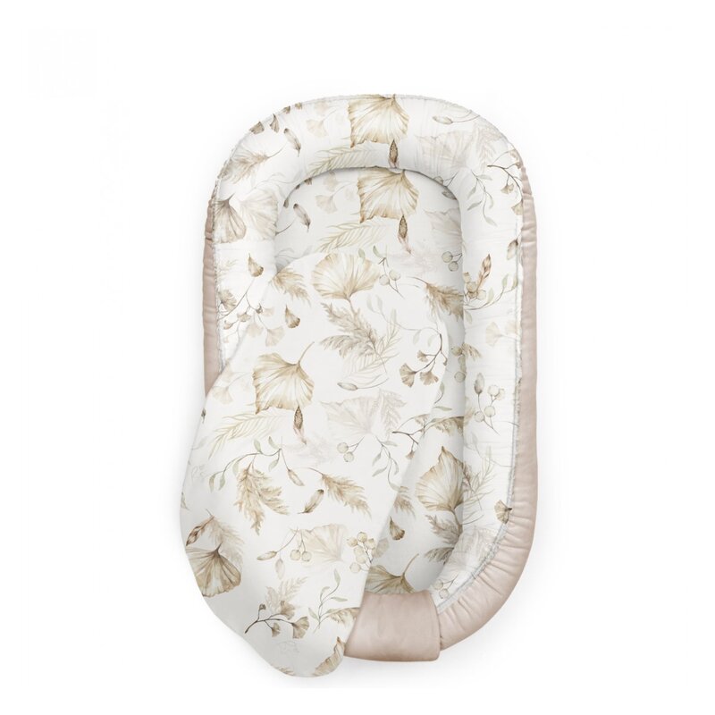 Babysteps - Suport de dormit Babynest Premium Bumbac si Catifea Boho Beige by . 70x35 cm Babysteps - Suport de dormit Babynest Premium Bumbac si Catifea Boho Beige by . 70x35 cm